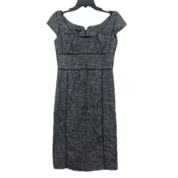 Talbots lined and cotton blend fully lined cap sleeve dress size 2 - Picture 4 of 8